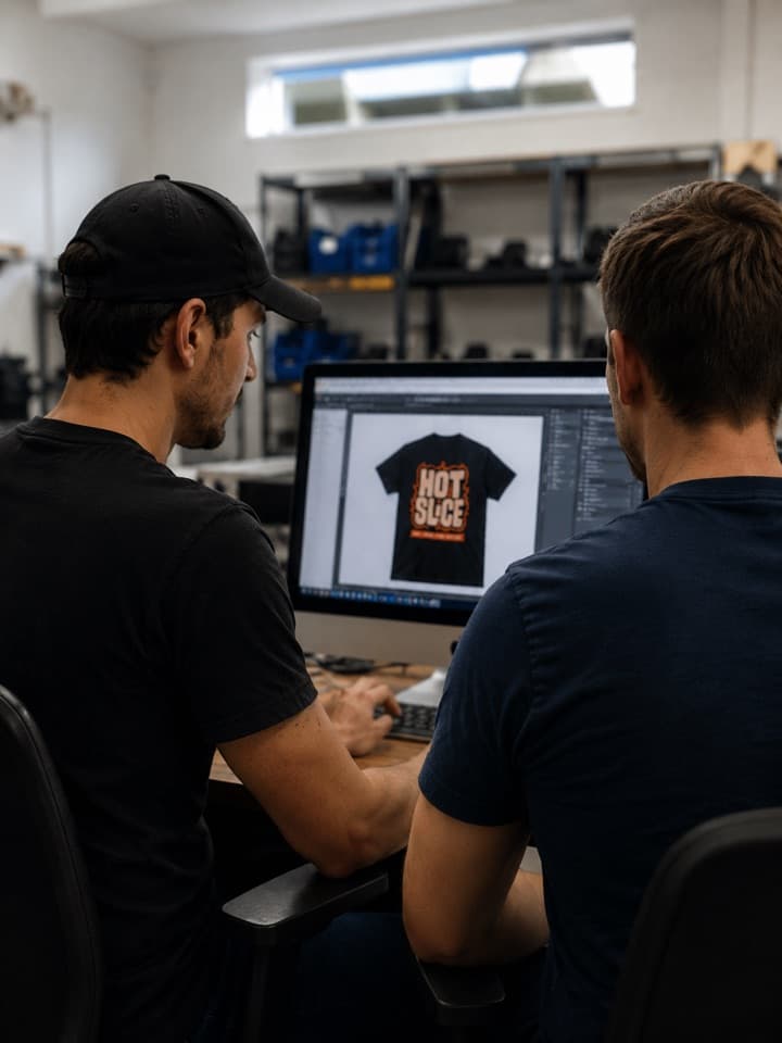 Artwork review before custom screen printing — no reprint surprises