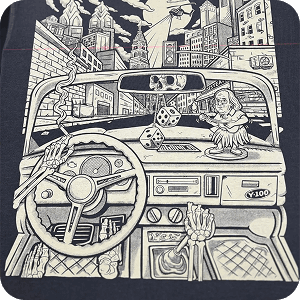 Mishimoto (tank top) Custom screen printed black tank top with small logo for Mishimoto by Philadelphia screen printer