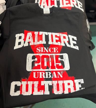 Baltiere urban culture printed apparel