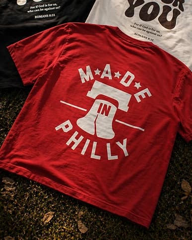 Made in Philly local brand printed apparel