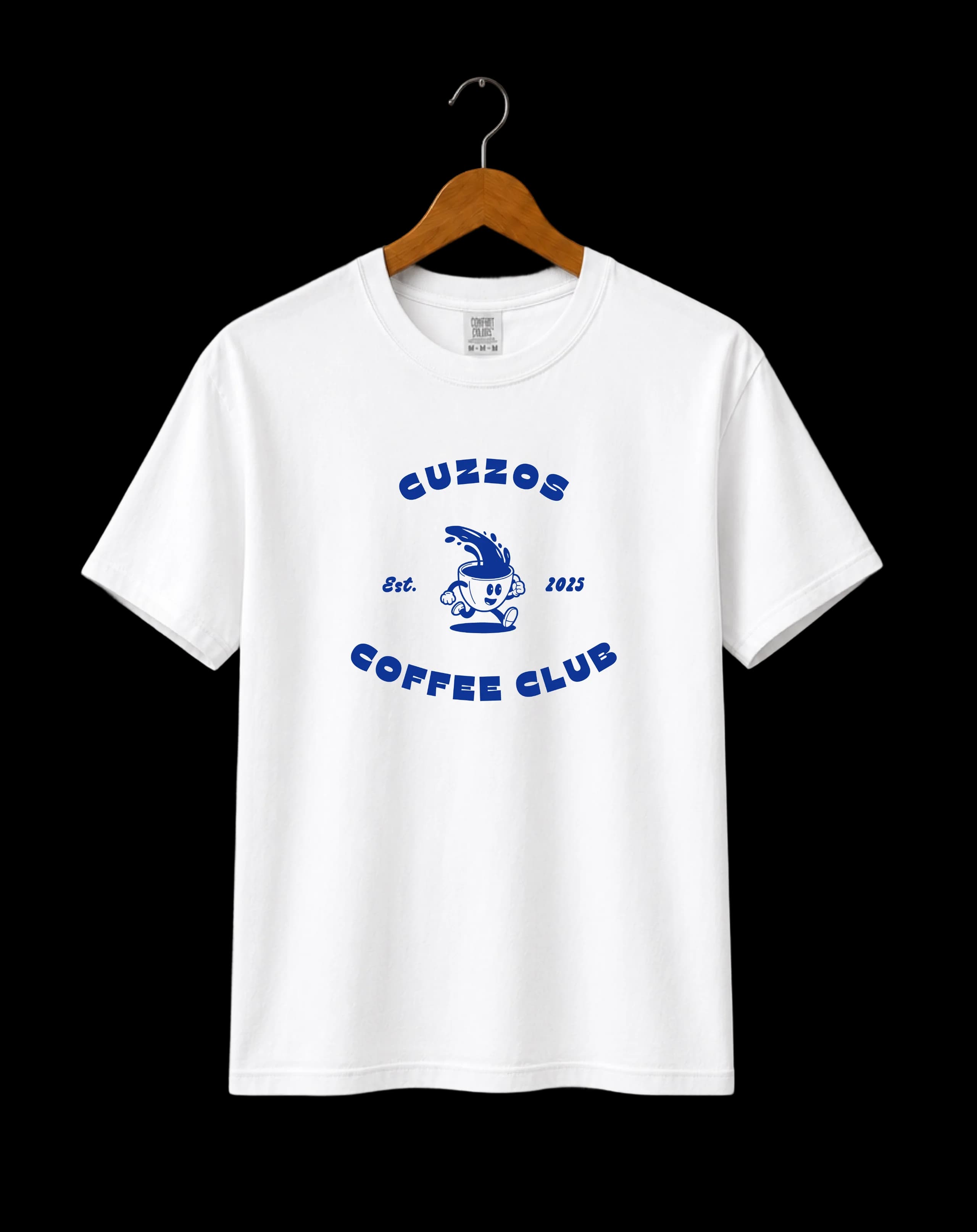 Screen printing Philadelphia — custom tees for Cuzzo Coffee Club Center City