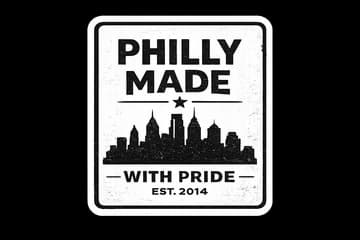 Philly Made With Pride since 2014 sticker