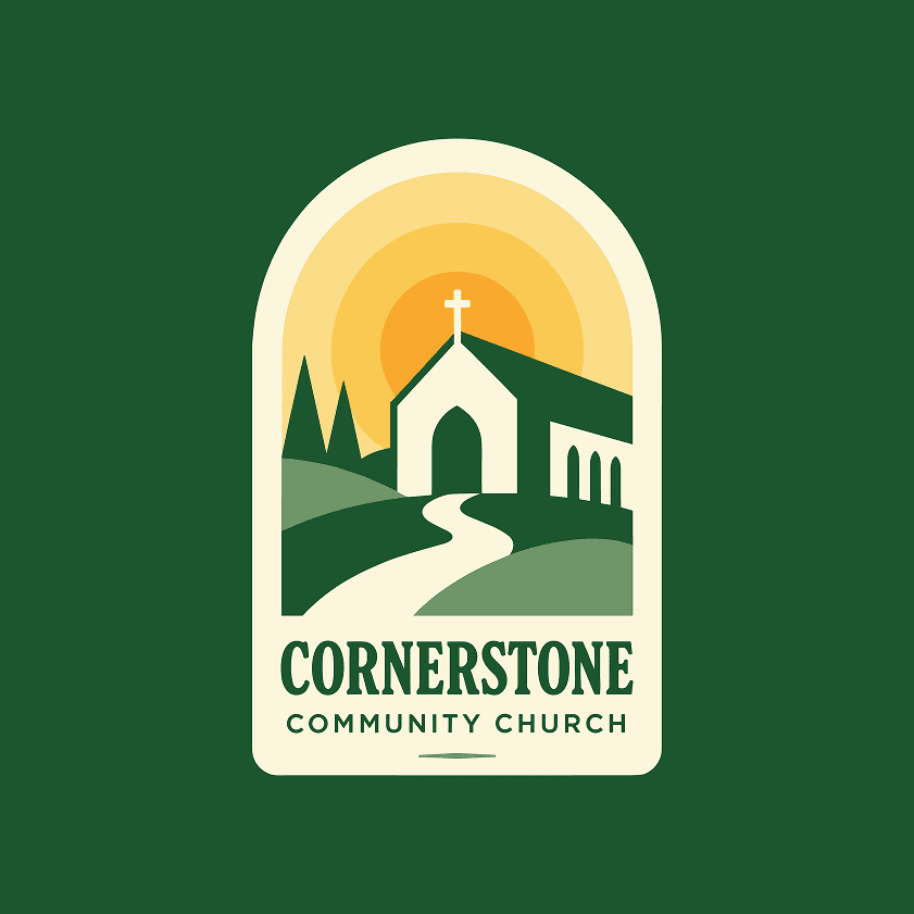 Churches & Ministries t-shirt design template: Church Landscape Badge