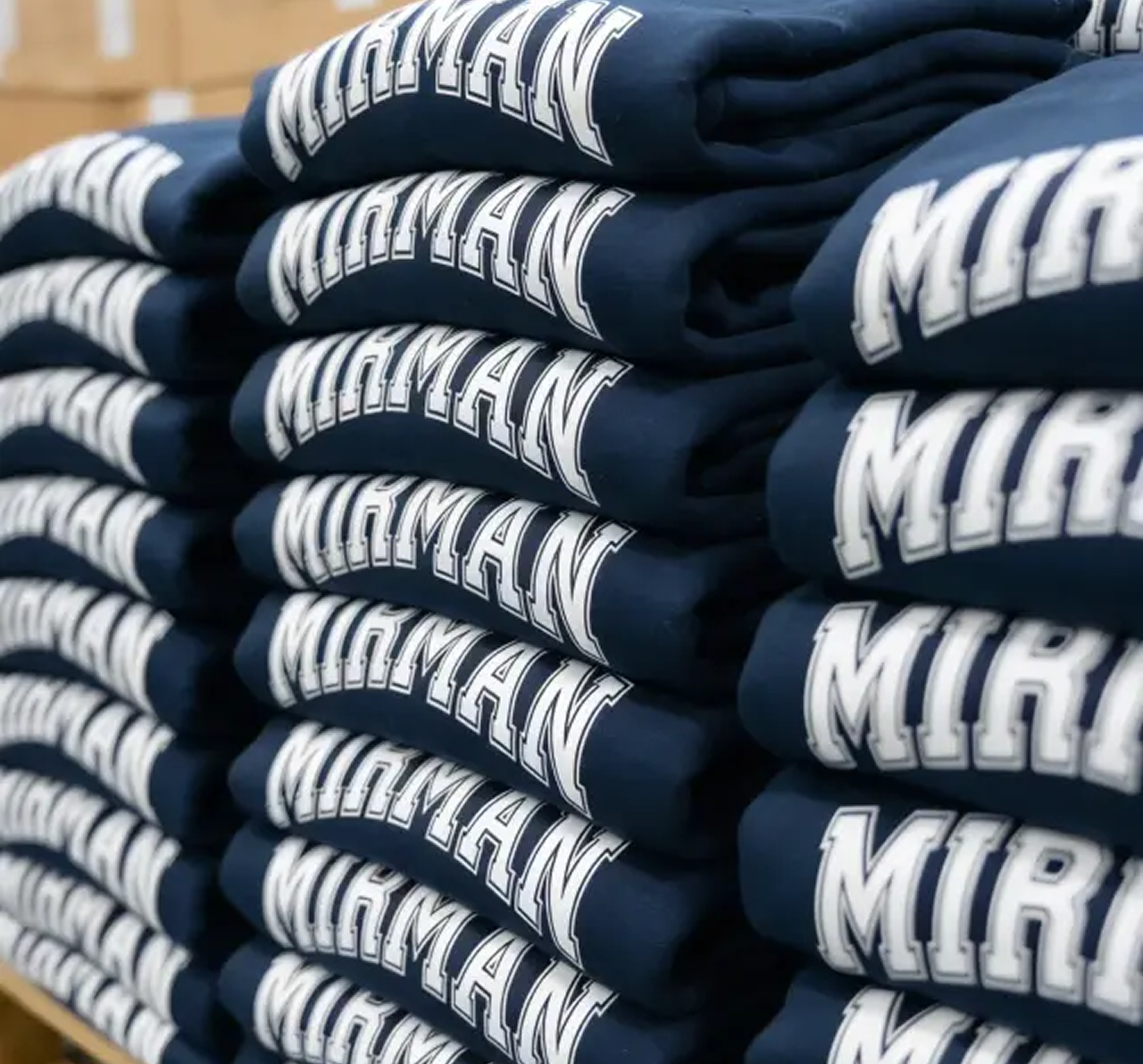 Custom screen printed apparel by Tee Vision Printing