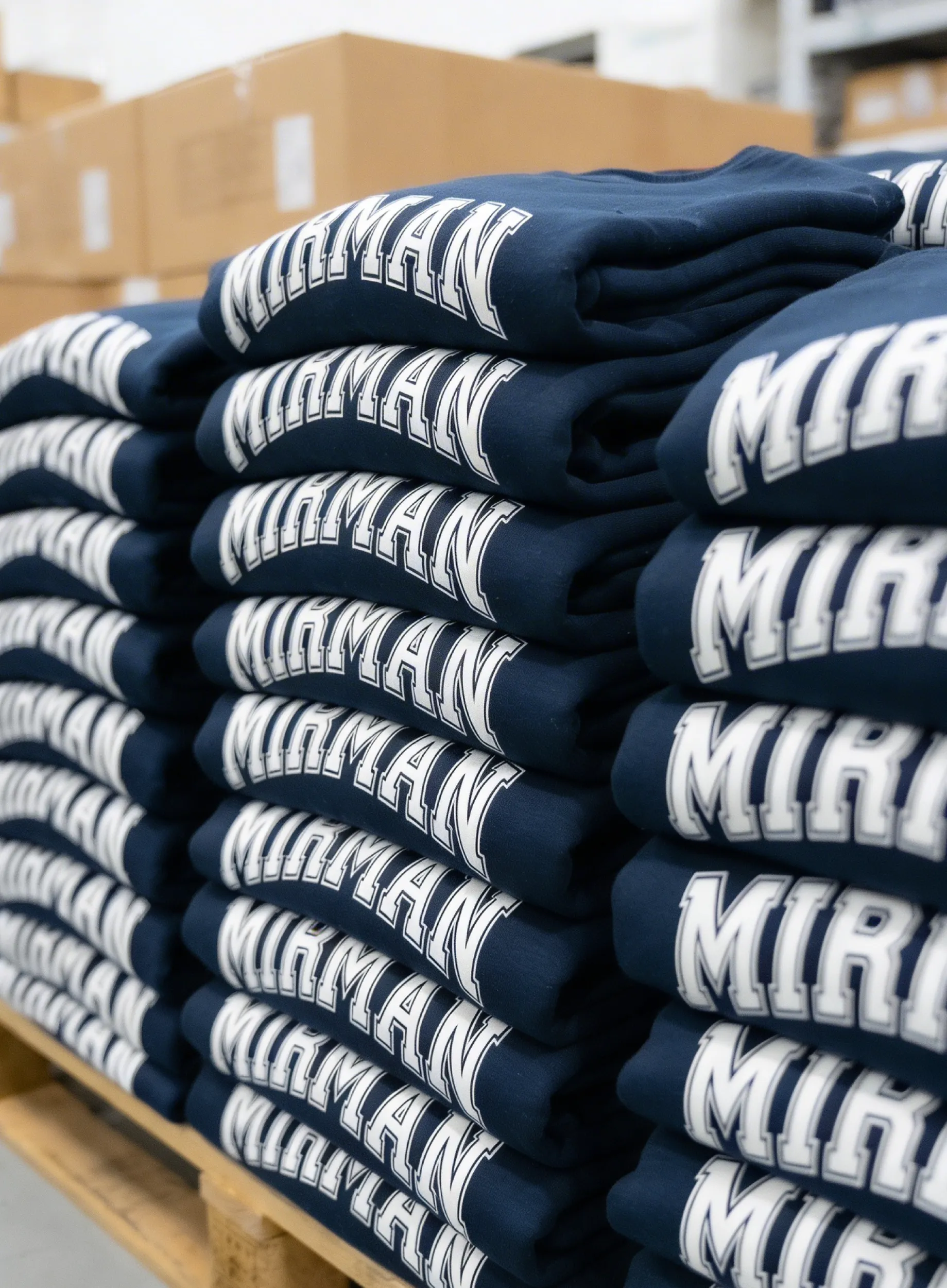 Custom screen printing on bulk t-shirts by Tee Vision Printing